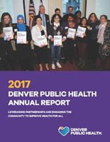 2017 Denver Public Health Annual Report Thumbnail Image