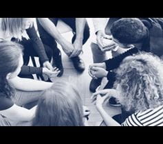 Youth in a circle image