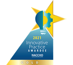NACCHO Innovation Awardee 2021 Gold Level 