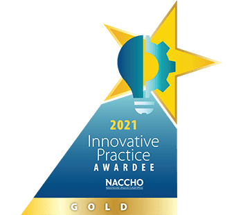 NACCHO Innovation Awardee 2021 Gold Level 